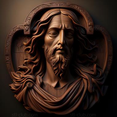 3D model st jesus (STL)